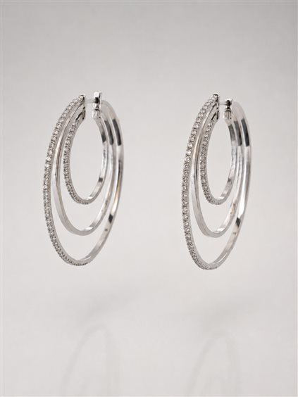 Pendientes Recarlo Mujer in Oro Diamante 0.80 Ct AC 365/B - AC 365/B